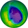 Antarctic Ozone 2009-10-05